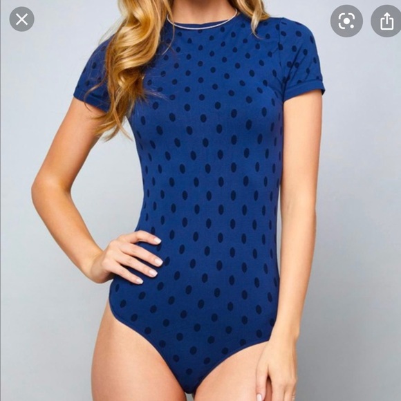 Polka dot seamless bodysuit - Picture 2 of 7